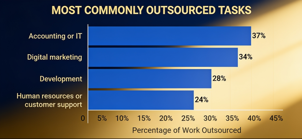 Most Commonly Outsourced Tasks